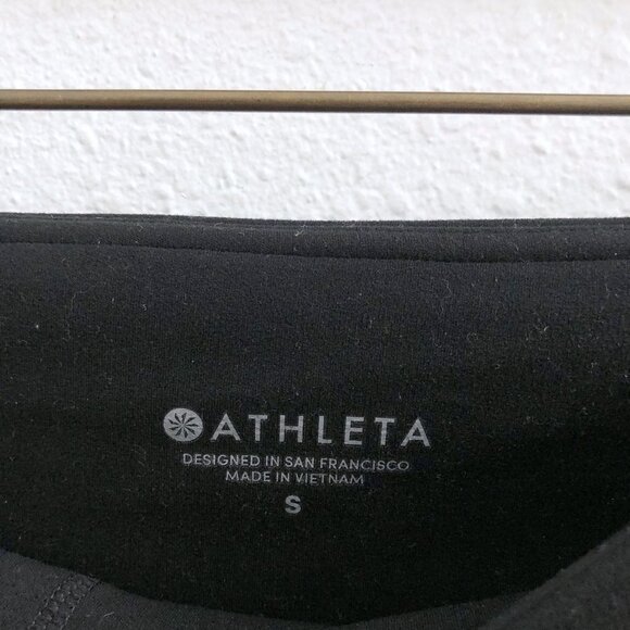 ATHLETA Black Side Pocket High Rise Legging Mesh Small Size - Picture 8 of 11